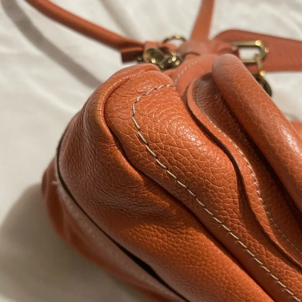 Chloe Burnt Orange Medium Paraty Bag 🧡 - Picture 4 of 16